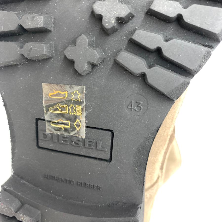 DIESEL ディーゼル エンジニア ブーツ 43 グレー/ベージュ DIESEL ディーゼル エンジニア ブーツ 43 グレー/ベージュ