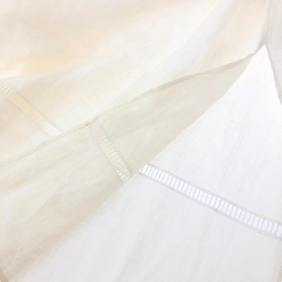 新品・未使用・袋付き] ESTNATION白ワンピース,ロングジレ