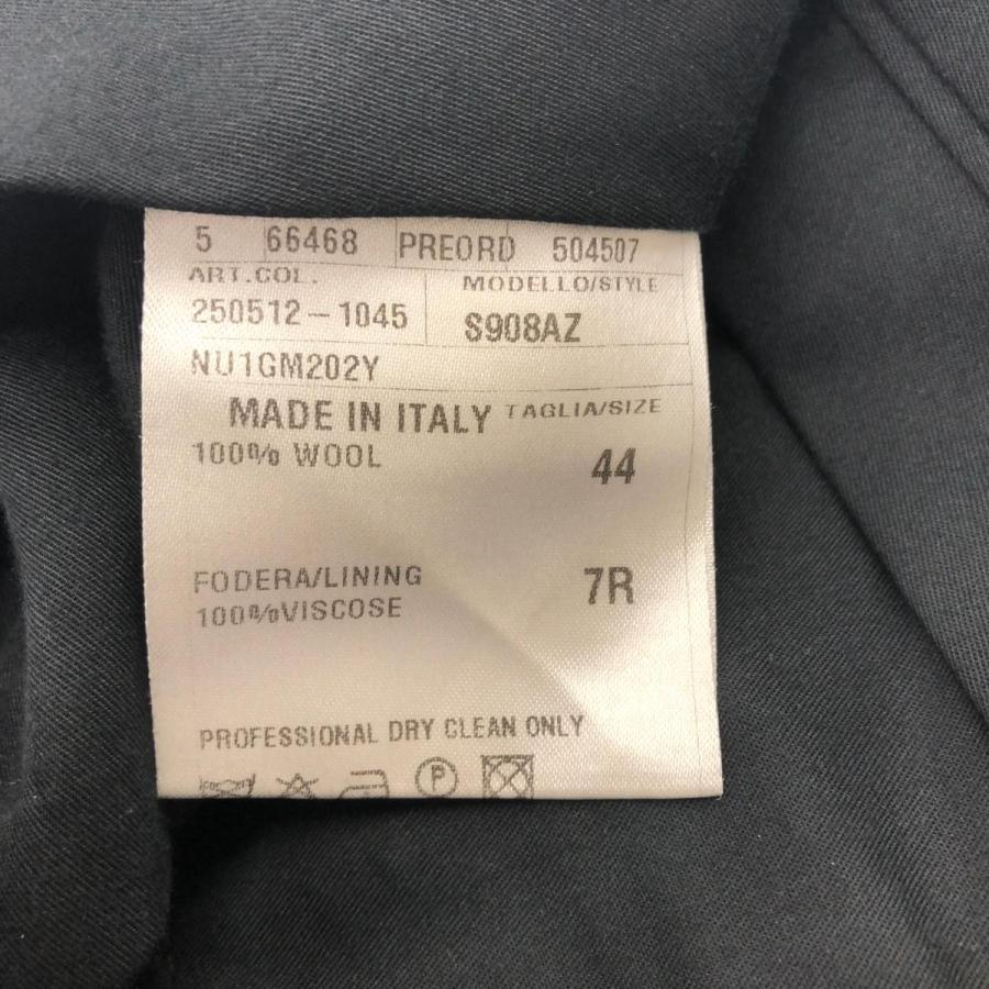 caruso カルーゾ スラックス パンツ サイズ:44 ネイビー ウール caruso カルーゾ スラックス パンツ サイズ:44 ネイビー ウール