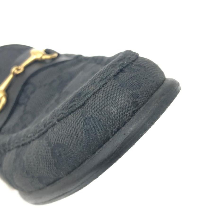GUCCI グッチ ローファー 34 100・0255 ブラック GGキャンバス GUCCI グッチ ローファー 34 100・0255 ブラック GGキャンバス