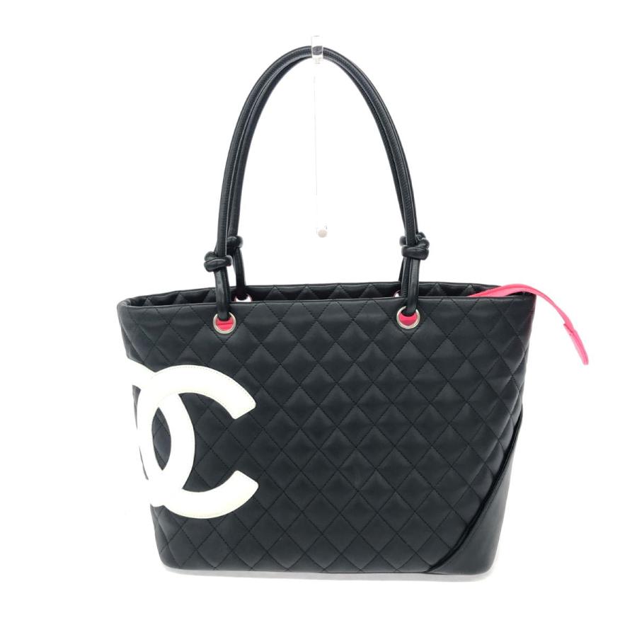 CHANEL シャネル カンボンライン トートバッグ 良好 A25169/シール有8
