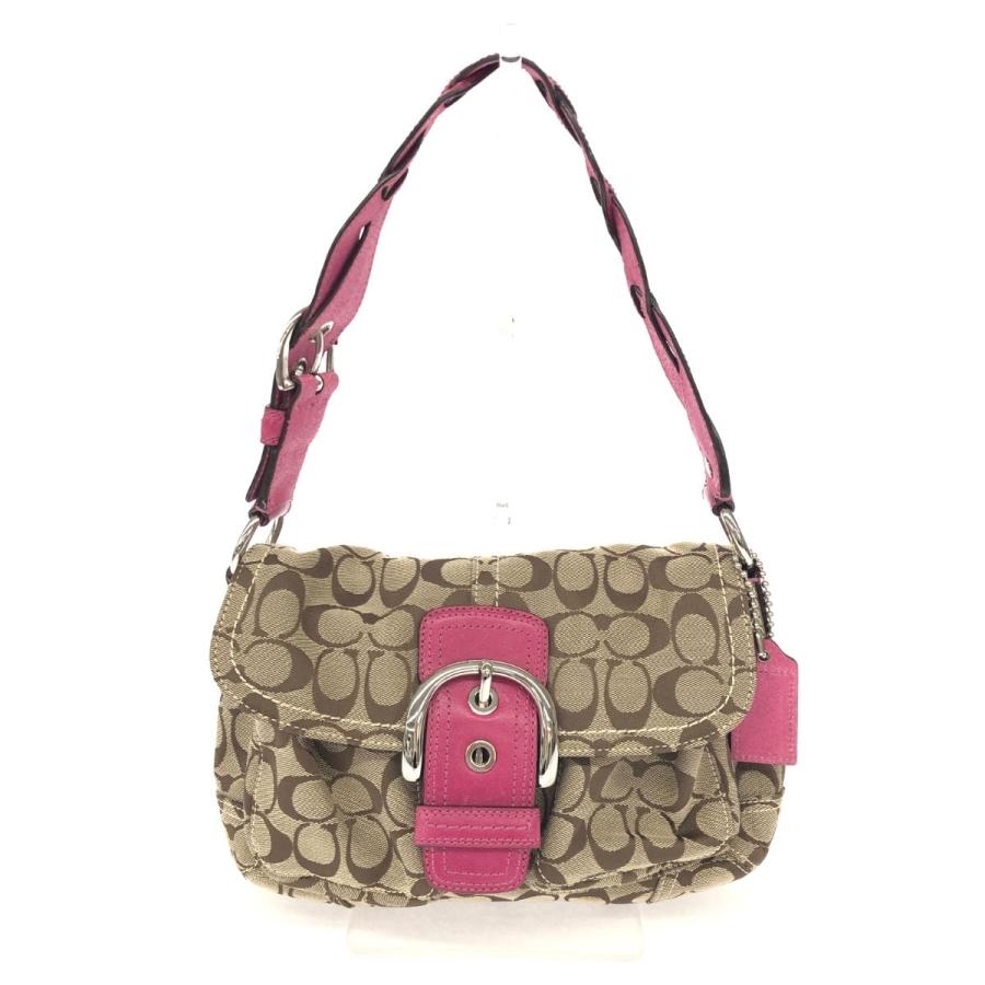 COACH コーチ ワンショルダーバッグ ホーボー キャンバス ソーホー 肩掛け COACH コーチ ソーホー ワンショルダーバッグ 良好 11862