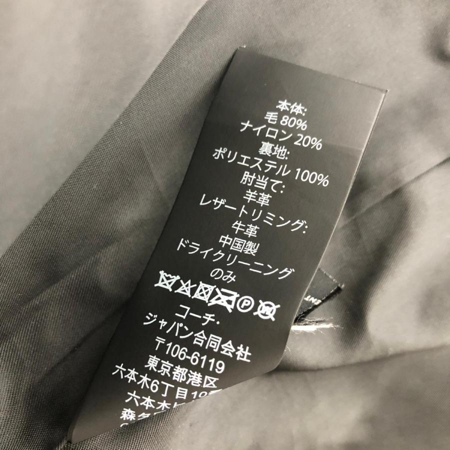 COACH コーチ チェスター コート 良好 サイズ:S ブラック/グレー COACH コーチ チェスター コート 良好 サイズ:S ブラック/グレー