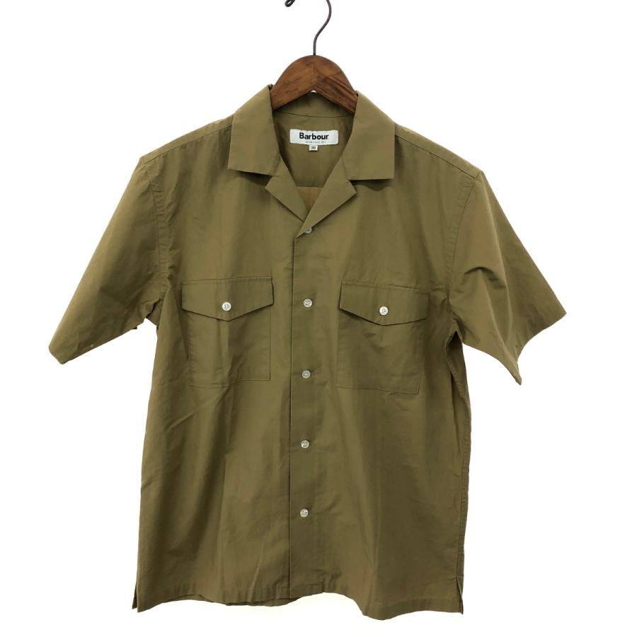 Barbour バブアー オープンカラー シャツ 美品 サイズ:36 ベージュ 