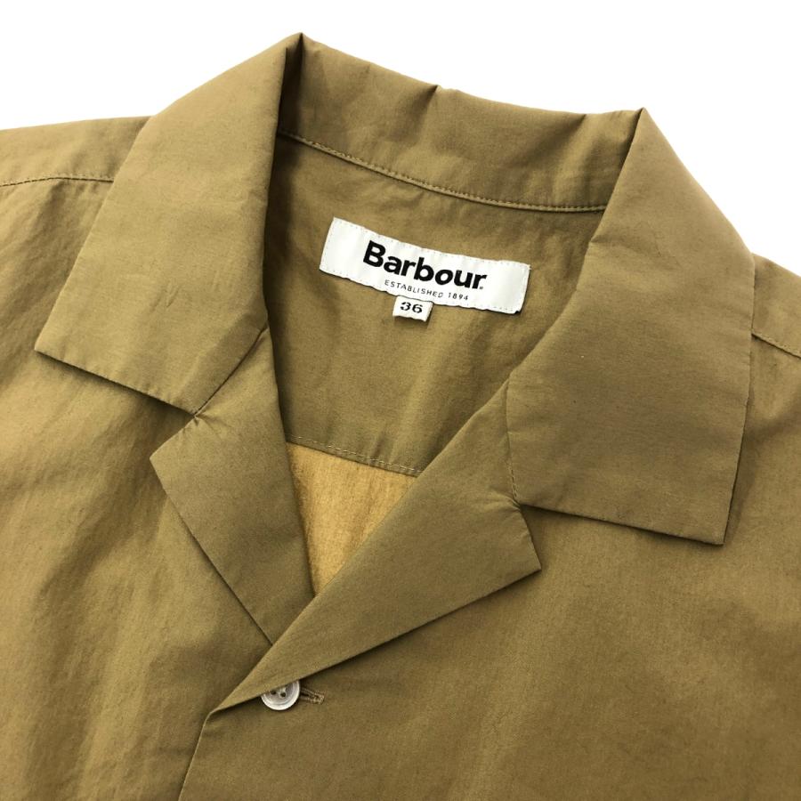 Barbour バブアー オープンカラー シャツ 美品 サイズ:36 ベージュ 