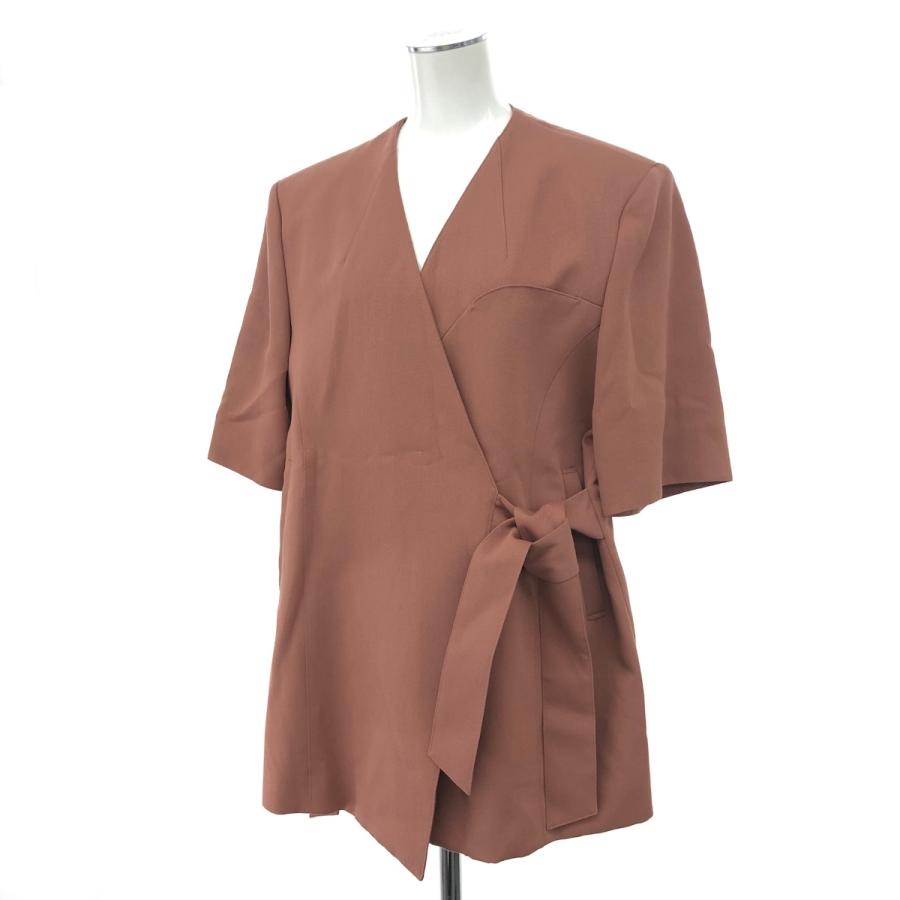 AKIRA NAKA アキラナカ 半袖ジャケット 美品 サイズ:1 ピンク  