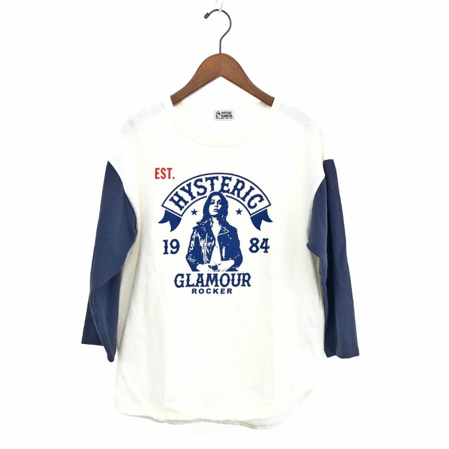 HYSTERIC GLAMOUR 七分袖カットソー HYSTERIC GLAMOUR - BAD AS MAMA