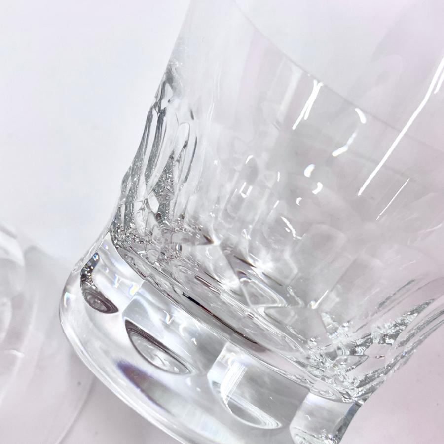 Baccarat バカラ ロックグラス 2客セット 箱付 未使用品 クリア