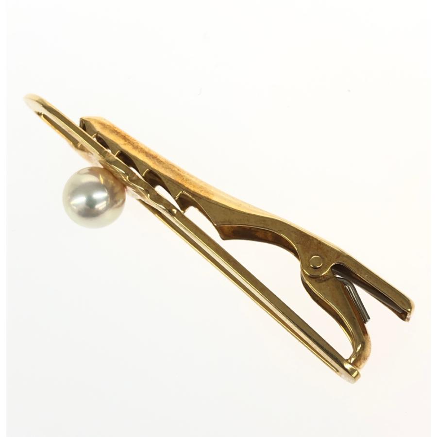 MIKIMOTO ミキモト タイピン&カフスセット ゴールドカラー MIKIMOTO ミキモト タイピン&カフスセット ゴールドカラー