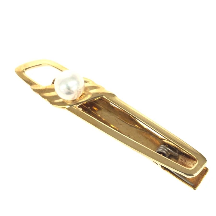 MIKIMOTO ミキモト タイピン&カフスセット ゴールドカラー MIKIMOTO ミキモト タイピン&カフスセット ゴールドカラー