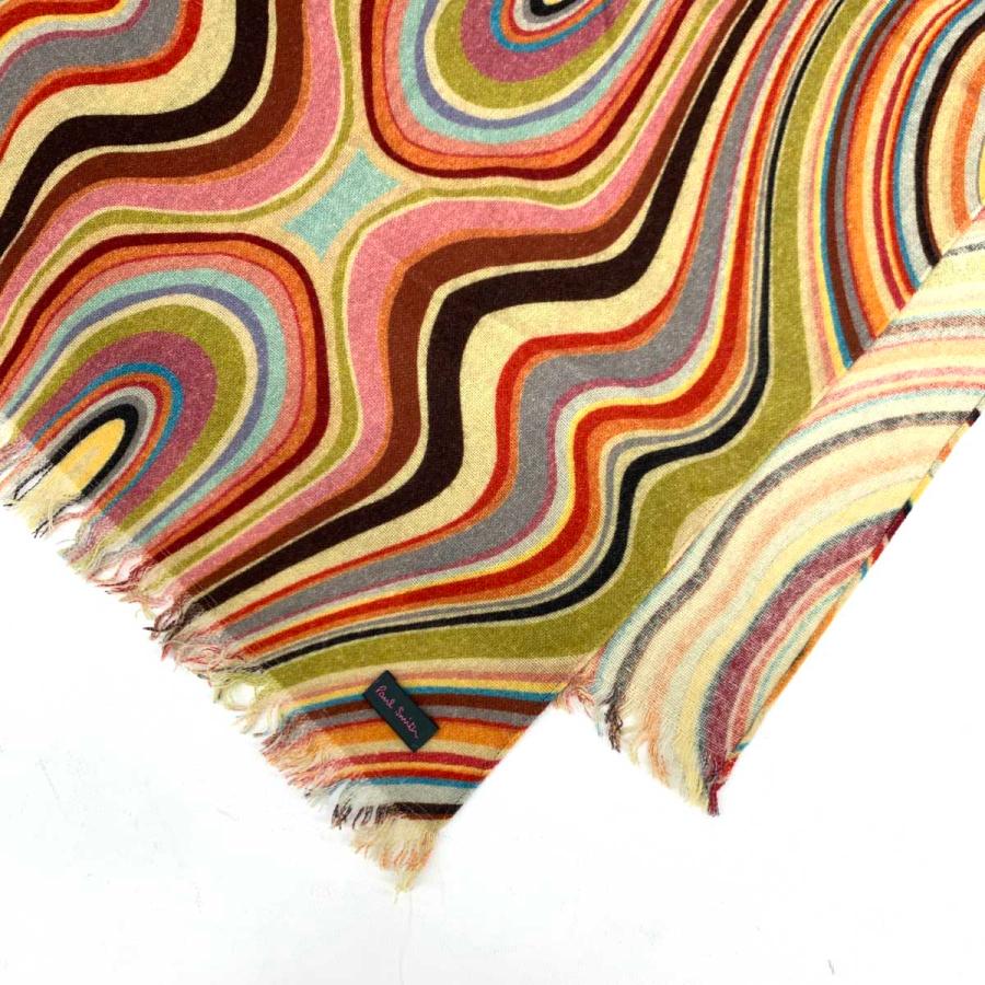 Paul Smith ポールスミス ストール マルチカラー マーブル模様 Paul Smith ポールスミス ストール マルチカラー マーブル模様