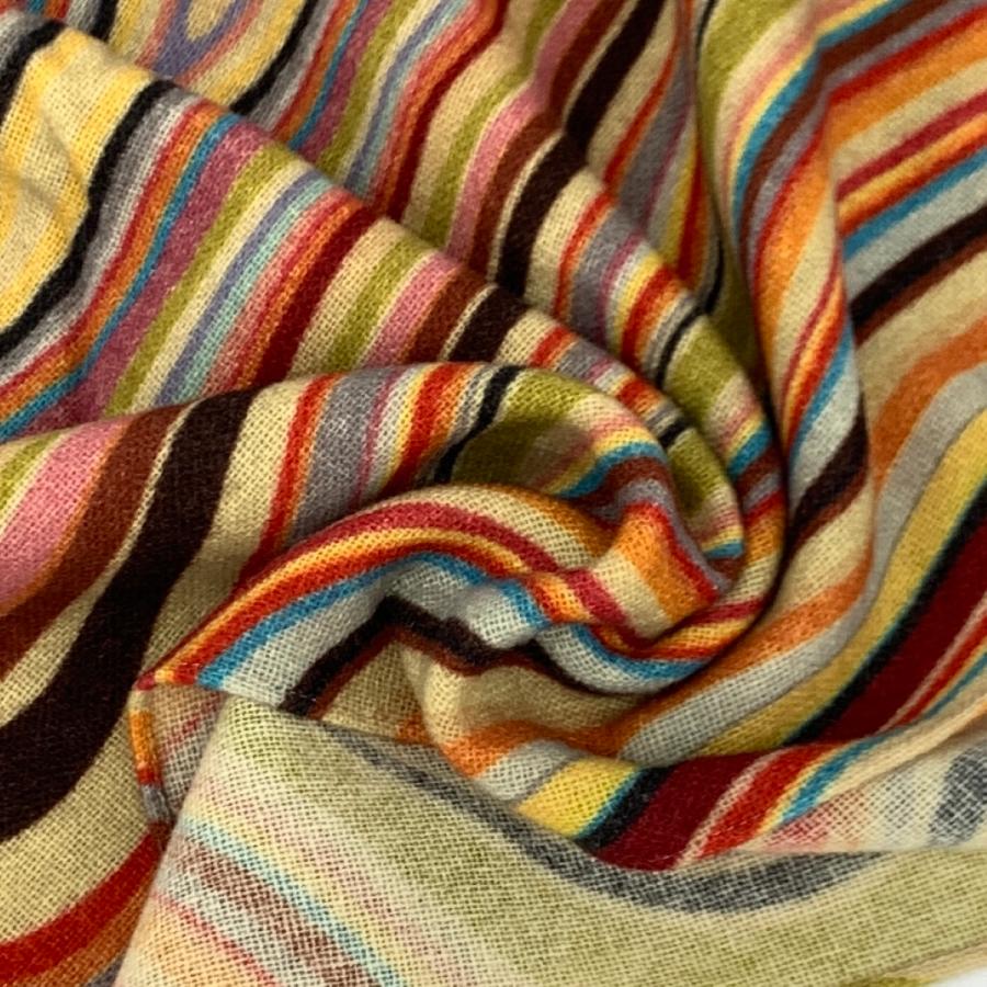 Paul Smith ポールスミス ストール マルチカラー マーブル模様 Paul Smith ポールスミス ストール マルチカラー マーブル模様