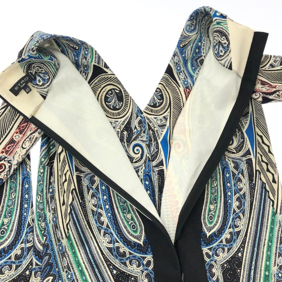 ETRO エトロ 長袖ワンピース 美品 サイズ:40 マルチカラー ETRO エトロ 長袖ワンピース 美品 サイズ:40 マルチカラー