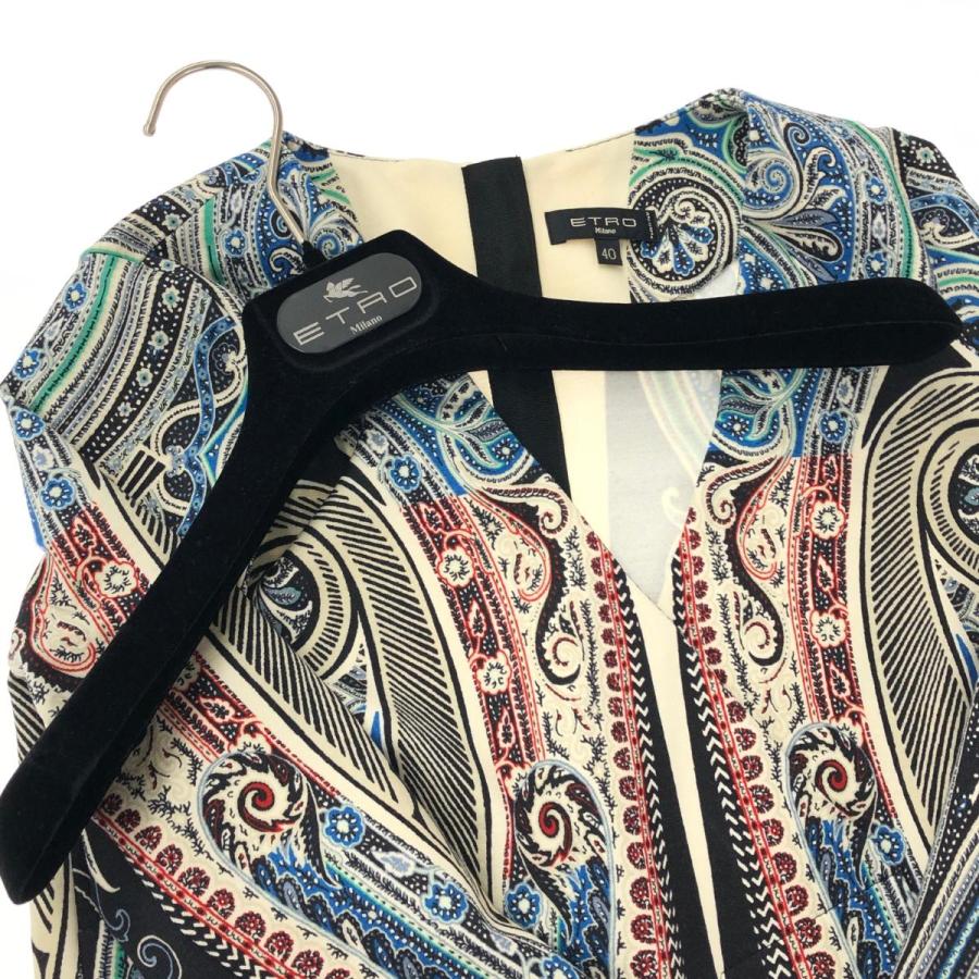 ETRO エトロ 長袖ワンピース 美品 サイズ:40 マルチカラー ETRO エトロ 長袖ワンピース 美品 サイズ:40 マルチカラー