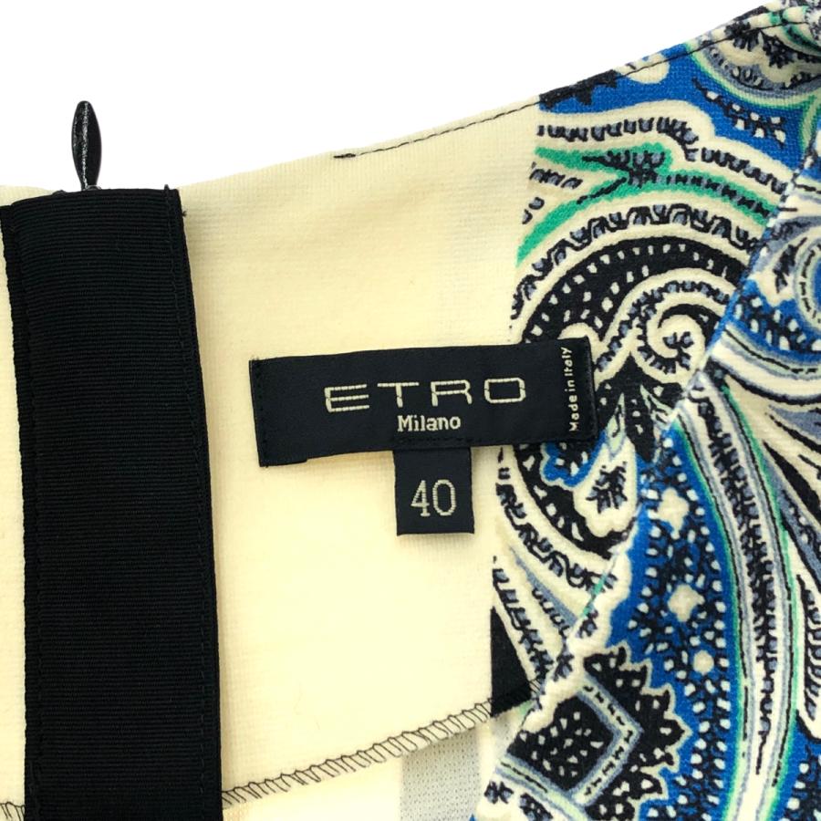 ETRO エトロ 長袖ワンピース 美品 サイズ:40 マルチカラー ETRO エトロ 長袖ワンピース 美品 サイズ:40 マルチカラー