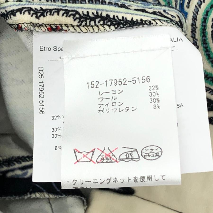 ETRO エトロ 長袖ワンピース 美品 サイズ:40 マルチカラー ETRO エトロ 長袖ワンピース 美品 サイズ:40 マルチカラー