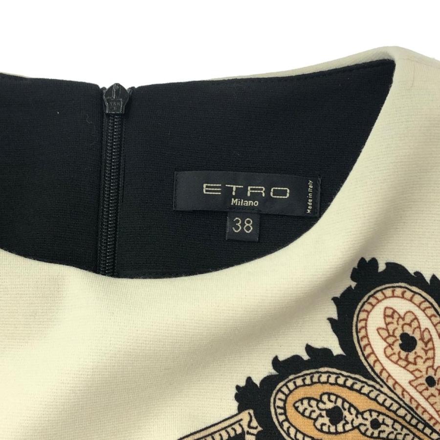ETRO エトロ 長袖ワンピース 美品 サイズ:38 ブラック ETRO エトロ 長袖ワンピース 美品 サイズ:38 ブラック