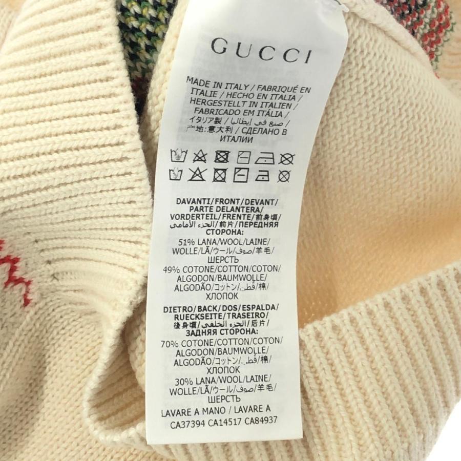 GUCCI グッチ 2019AW フルーツ柄ニットベスト 未使用品 サイズ:4 GUCCI グッチ 2019AW フルーツ柄ニットベスト 未使用品 サイズ:4