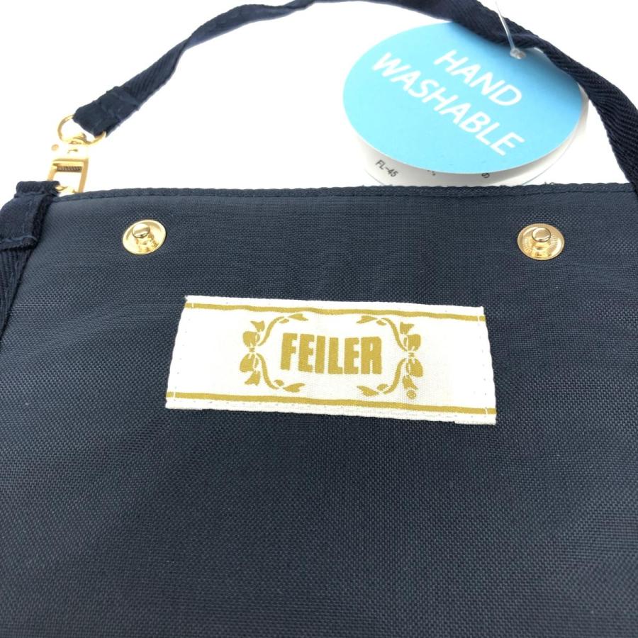 FEILER フェイラー マスクポーチ 未使用品 ネイビー 鈴蘭 FEILER フェイラー マスクポーチ 未使用品 ネイビー 鈴蘭
