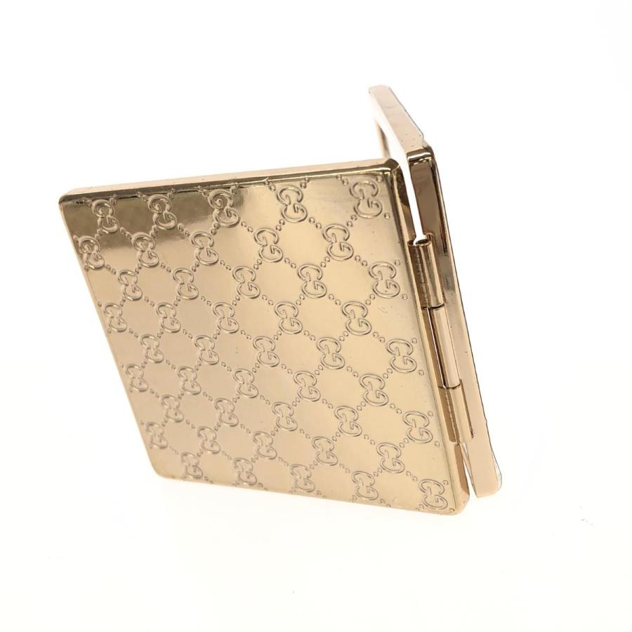 GUCCI グッチ ノベルティ ポケットミラー 新品同様 ゴールド GUCCI グッチ ノベルティ ポケットミラー 新品同様 ゴールド