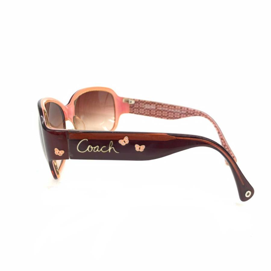 COACH コーチ KARIS サングラス S757A バーガンディ バタフライ COACH コーチ KARIS サングラス S757A バーガンディ バタフライ