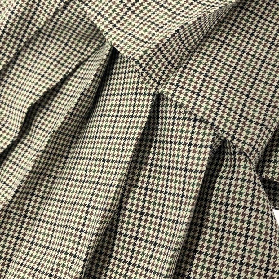 CLANE クラネ ガンクラブチェックプリーツスカート サイズ:1 13109  