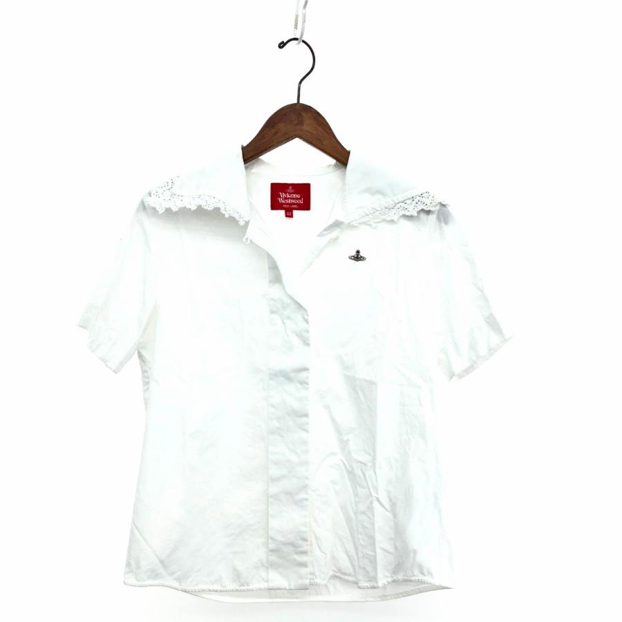 ヴィヴィアンウエストウッド シャツ レース襟