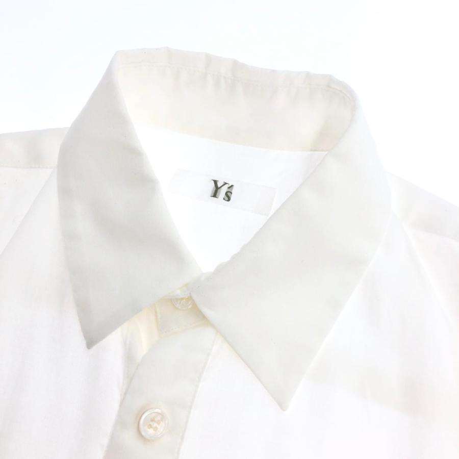 Y'sワイズ オーバーサイズ長袖シャツ Y's ワイズ オーバーサイズ 長袖シャツ サイズ:02 YZ-B80-003-1