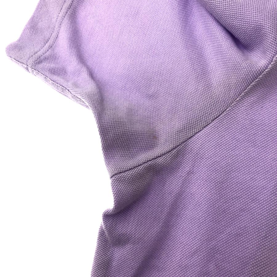 HERMES エルメス Hロゴ ポロシャツ 良好 サイズ:XXL パープル