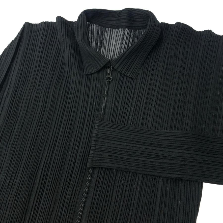 PLEATS PLEASE プリーツプリーズ ジップアップジャケット 良好 PLEATS PLEASE プリーツプリーズ ジップアップジャケット 良好