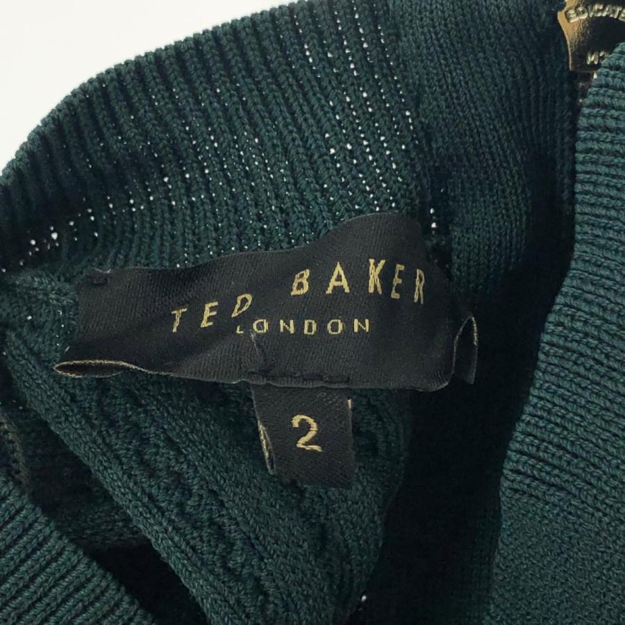 TED BAKER テッドベイカー 半袖ニットワンピース サイズ:2 TED BAKER テッドベイカー 半袖ニットワンピース サイズ:2