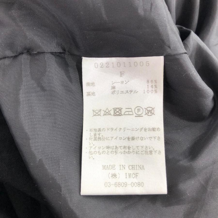 LEINWANDE ラインヴァンド ノースリーブワンピース サイズ:F