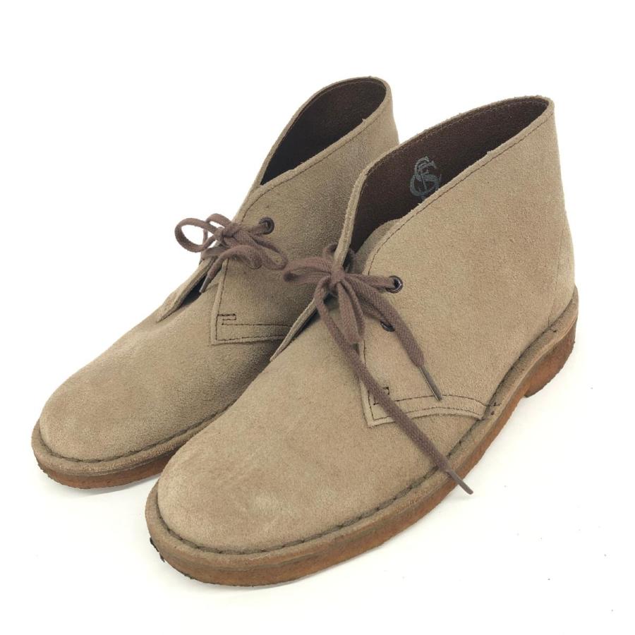 Clarks クラークス ワークブーツ UK4 ベージュ デザートブーツ