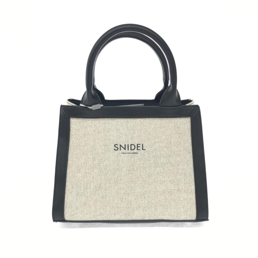SNIDEL スナイデル 2022 トートバッグ 未使用品 ブラック キャンバス 