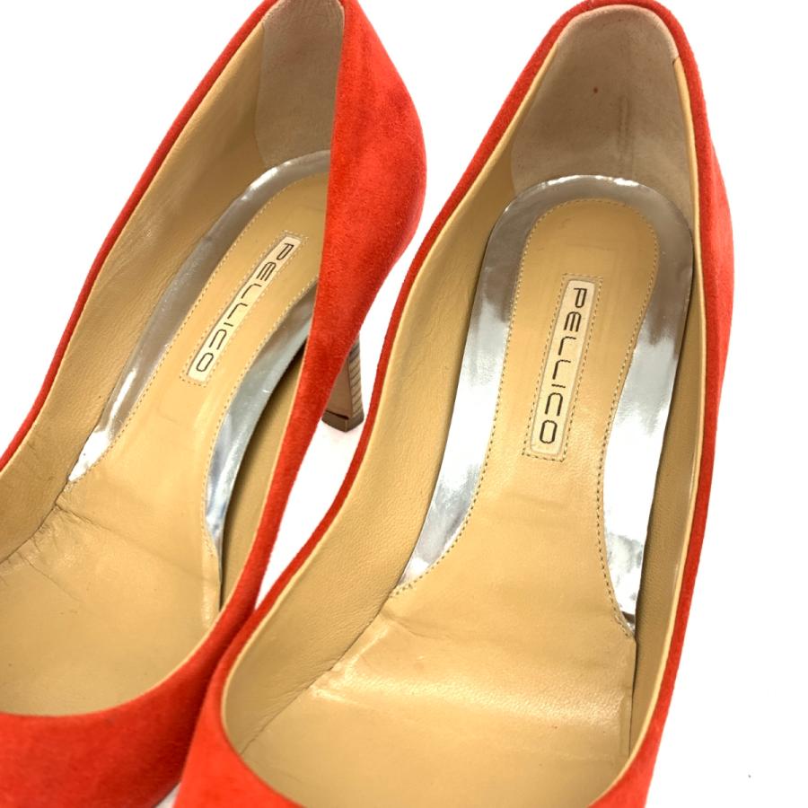 未使用品トゥモローランドペリーコPELLICO パンプススエードカラーブロック 未使用品トゥモローランドペリーコPELLICO パンプススエードカラー