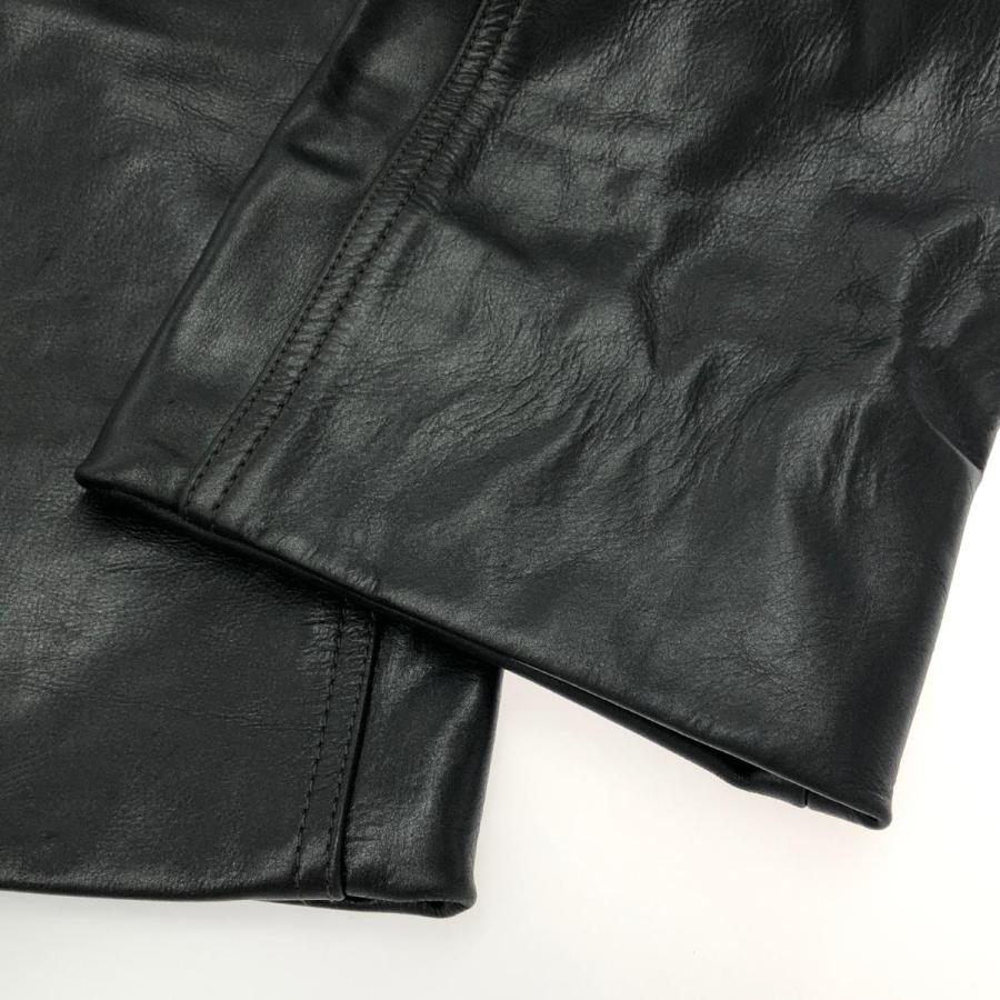 LEVI`S リーバイス レザーパンツ サイズ:W32 ブラック 牛革 LEVI`S リーバイス レザーパンツ サイズ:W32 ブラック 牛革