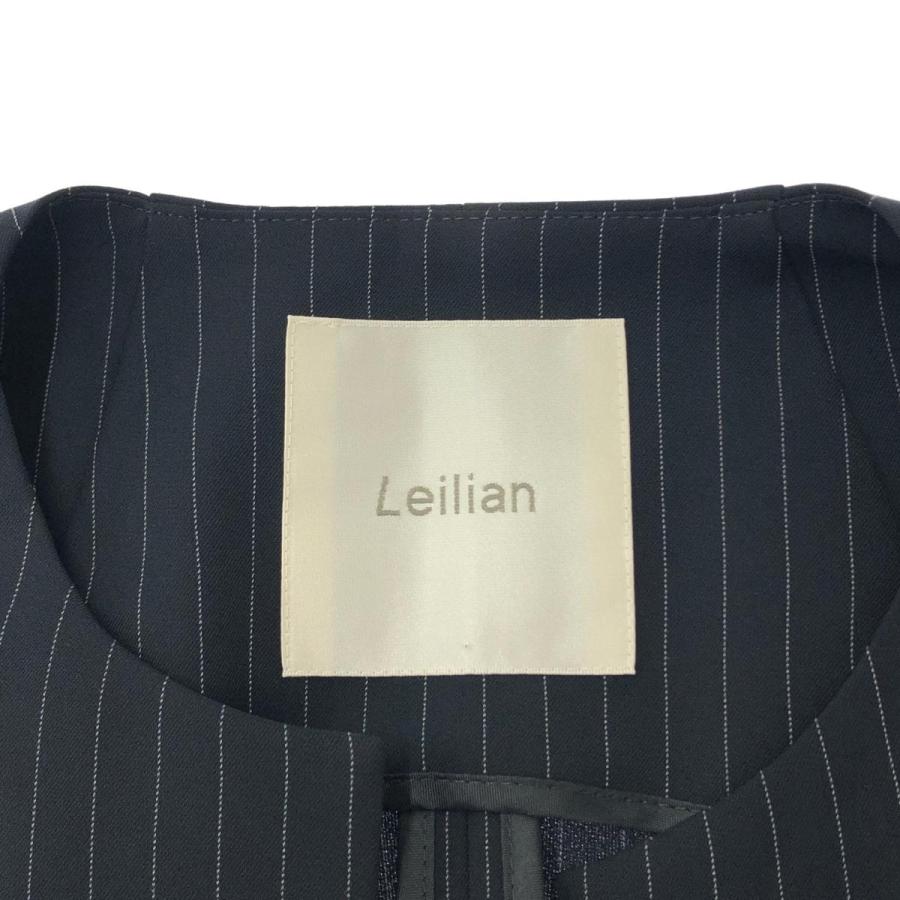 LEILIAN レリアン 現行タグ ロングジレ ベスト サイズ:9 グレー LEILIAN レリアン 現行タグ ロングジレ ベスト サイズ:9 グレー