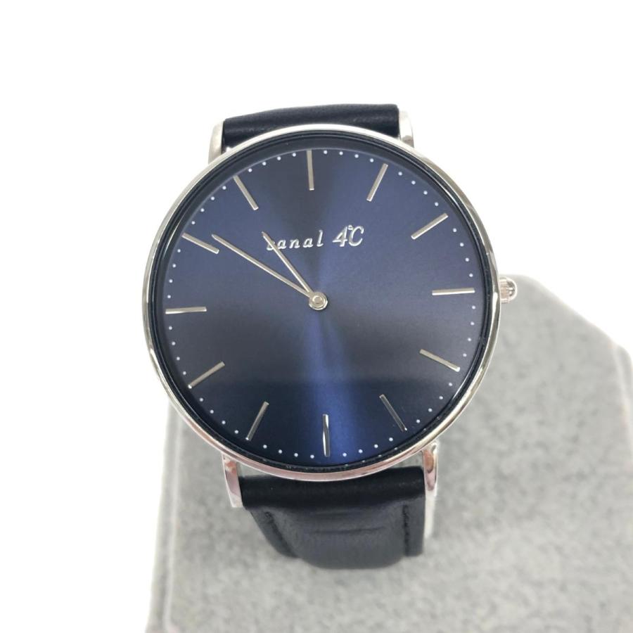 canal 4℃ カナルヨンドシー 腕時計 クォーツ 202518 ブラック canal 4℃ カナルヨンドシー 腕時計 クォーツ 202518 ブラック