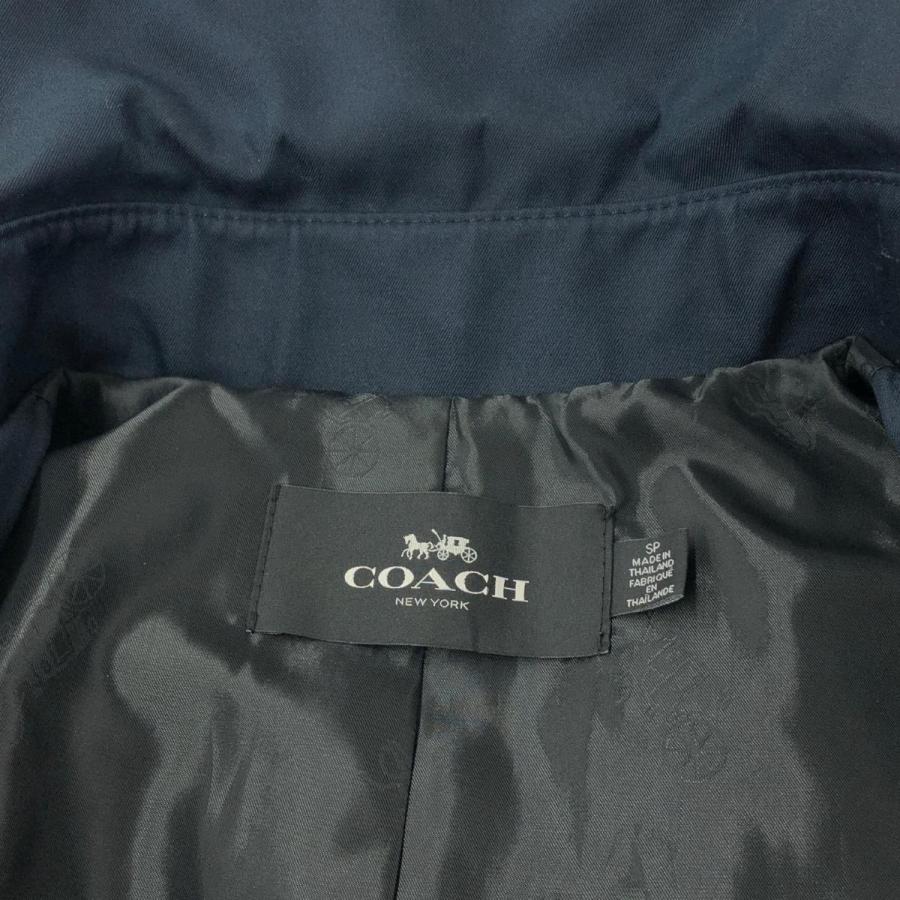COACH コーチ トレンチコート サイズ:SP ネイビー レディース COACH コーチ トレンチコート サイズ:SP ネイビー レディース