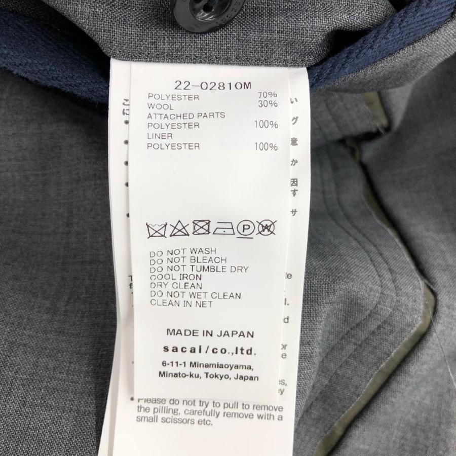 Sacai サカイ スイッチング パンツ 新品同様 サイズ:1 22-02810M Sacai サカイ スイッチング パンツ 新品同様 サイズ:1 22-02810M