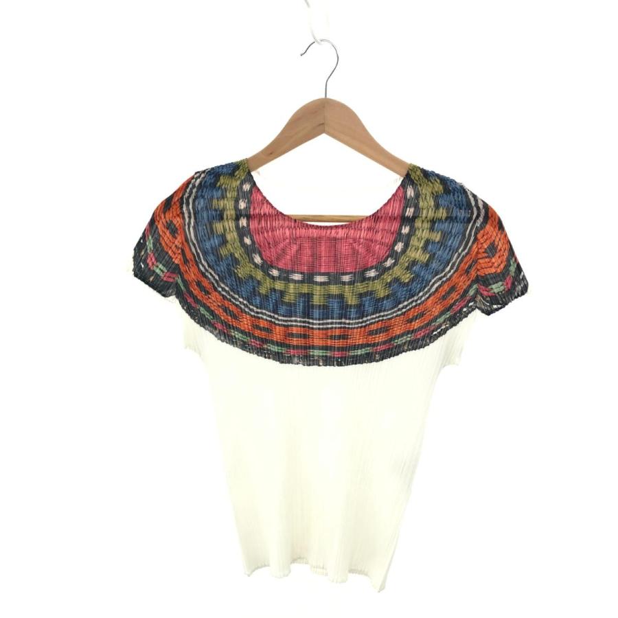 中古】プリーツプリーズ PLEATS PLEASE イッセイミヤケ Tシャツ