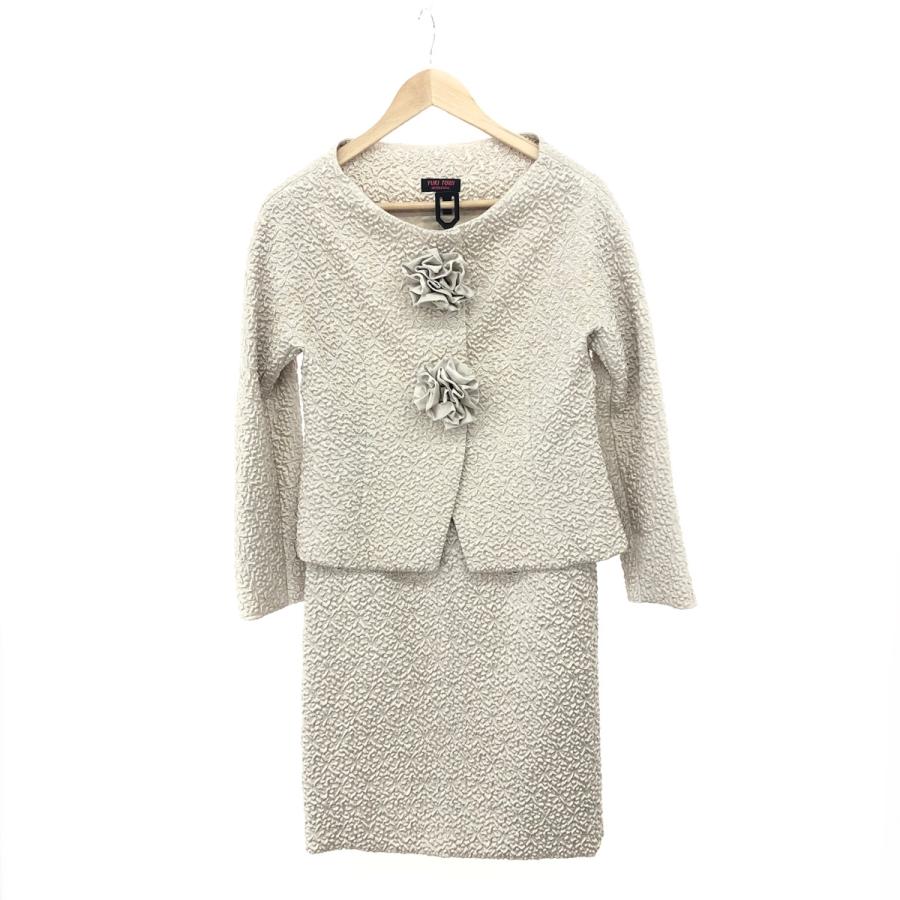 YUKI TORII ユキトリイ セットアップ サイズ:38 ベージュ レディース  