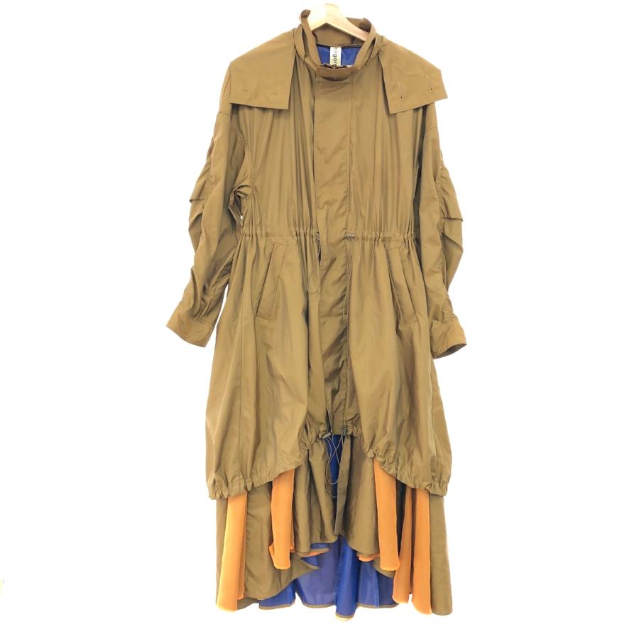 nagonstans ナゴンスタンス 19SS レイヤードモッズコート サイズ nagonstans ナゴンスタンス 19SS レイヤードモッズコート サイズ