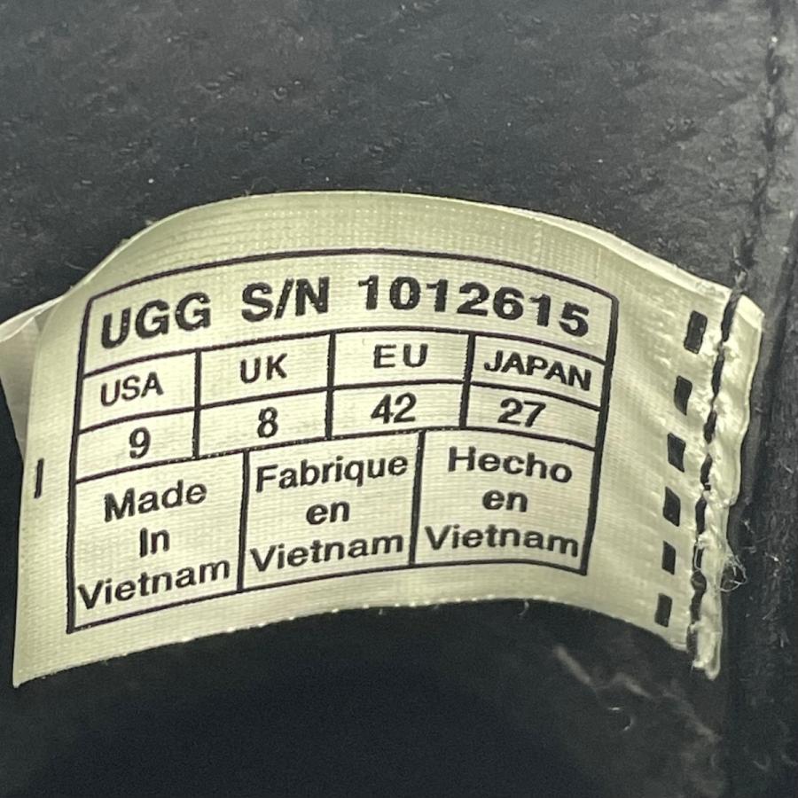 UGG アグ HOYT ハイカットスニーカー 27cm 1012615 ブラック