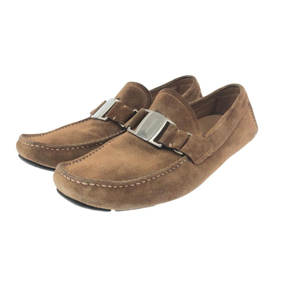 サルヴァトーレ　フェラガモ　ローファー　メンズ　ブラウン　7EE サルヴァトーレ フェラガモ ローファー メンズ ブラウン 7EE 【公式通販】