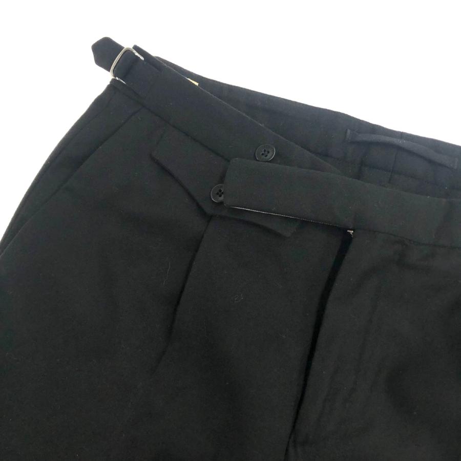 INCOTEX インコテックス スラックス パンツ サイズ:46 ブラック ウール 