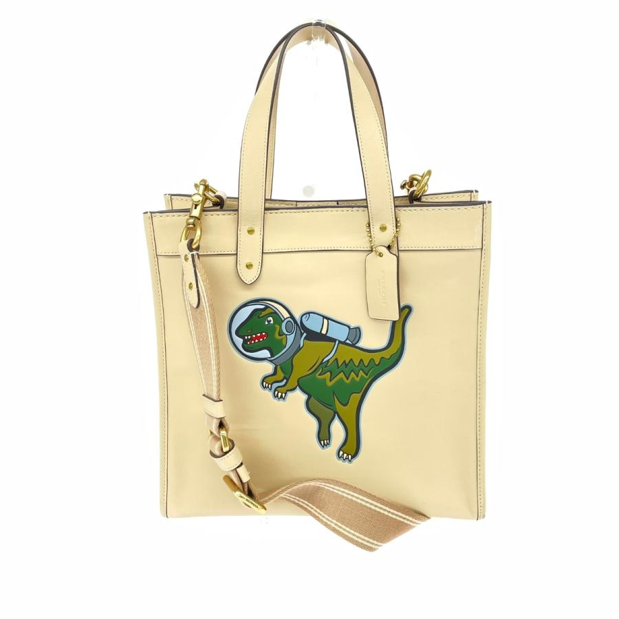 COACH コーチ フィールドトート/レキシ−スペースプリント 2WAYバッグ 