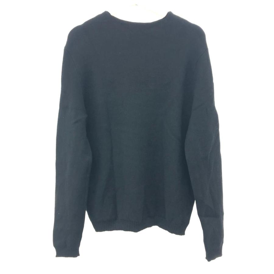 モンクレール GIROCOLLO TRICOT 長袖ニット サイズ:L ブラック 裏起毛 