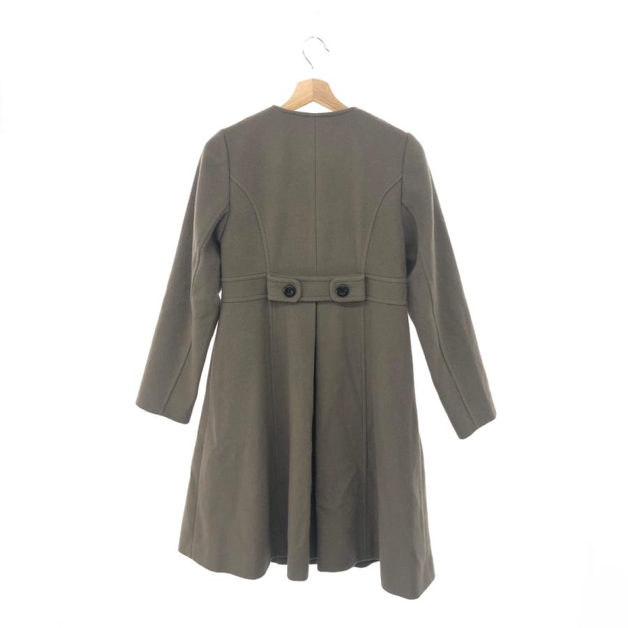 ブルーレーベルクレストブリッジ エアリーウールビーバーノーカラーコート BLUE LABEL CRESTBRIDGE（ブルーレーベルクレストブリッジ）の