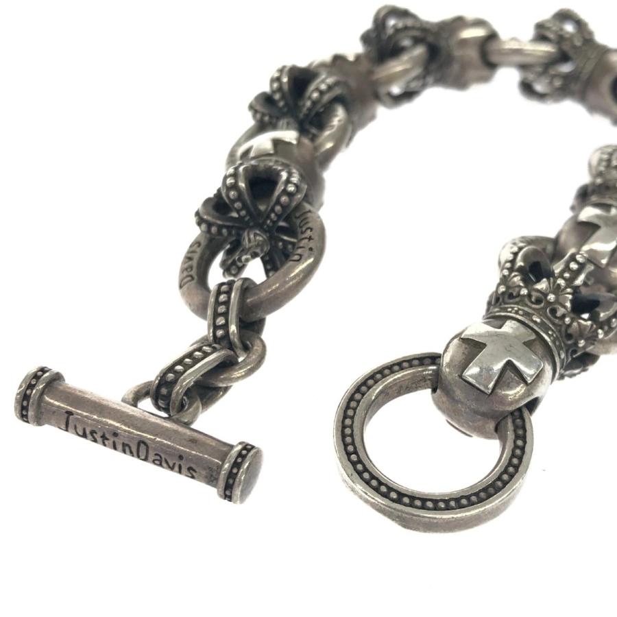 JustinDavis ジャスティンデイビス ブレスレット 良好 シルバー JustinDavis ジャスティンデイビス ブレスレット 良好 シルバー